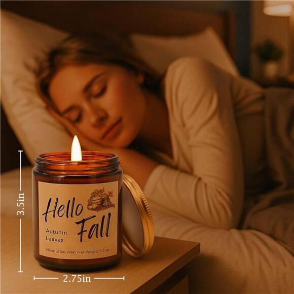Fall Candles, Fall Decorations for Home - Fall Gifts for Women - Picture 6 of 7